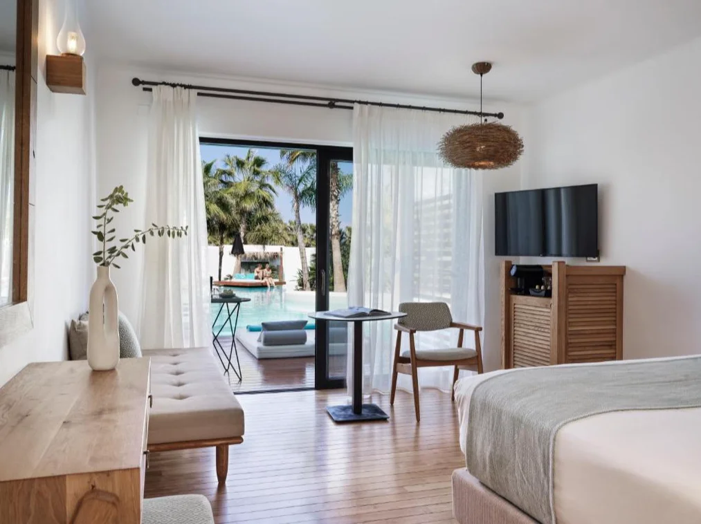 Stella Island resort | slaapkamer